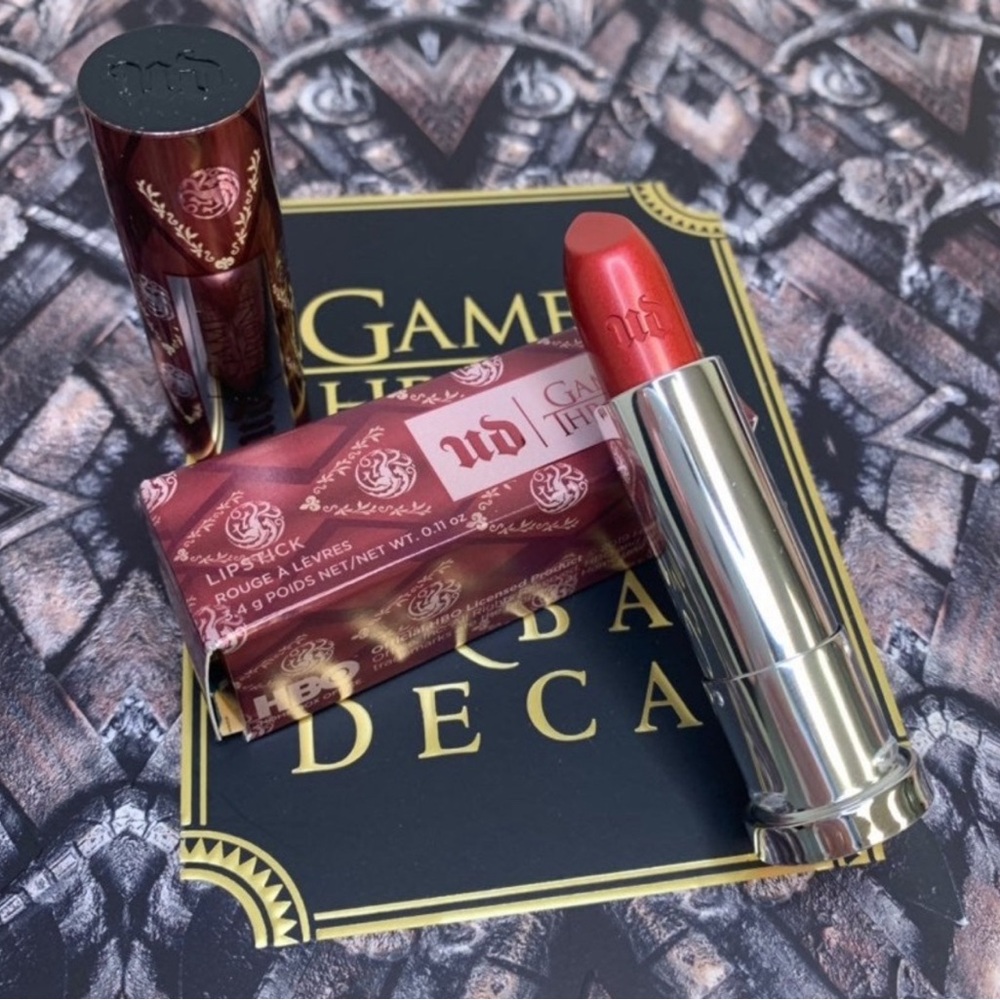 NEW GOT xXx Urban Decay Daenerys Targaryen Lipstick
